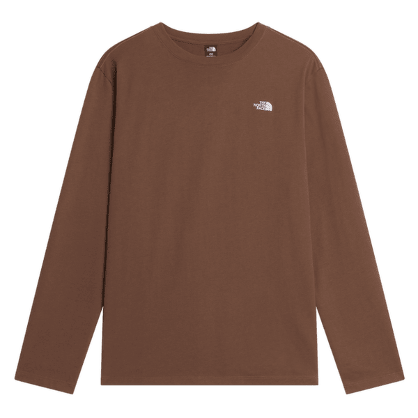 Bluza The North Face TNF ESSENTIAL SIMPLE DOME RELAXED LONG SLEEVE WOMEN SMOKEY BROWN