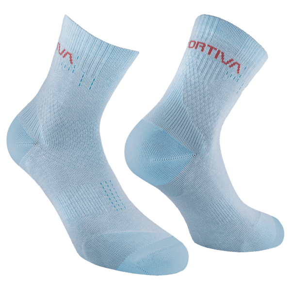 Skarpety La Sportiva SPRINT TRAIL SOCKS White/Hibiscus