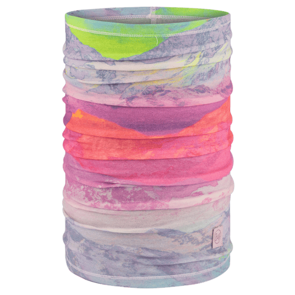 Chusta Buff MERINO LIGHTWEIGHT DIGITAL PRINTS ARCI LILAC ICE