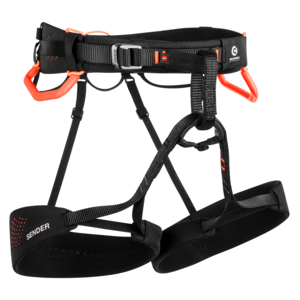 Siodło Mammut Nordwand Harness black-vibrant orange