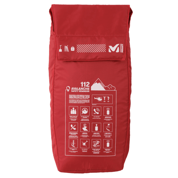 Okładka Millet SAFETY POCKET RED - ROUGE