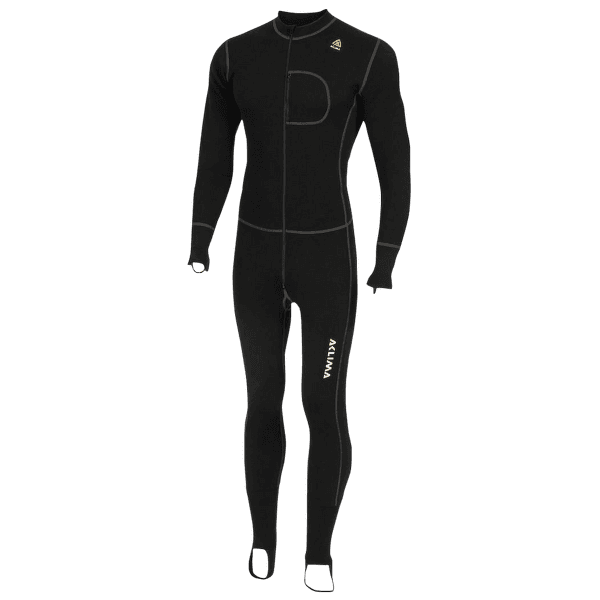 Kombinezon Aclima WarmWool Bodypiece Jet Black