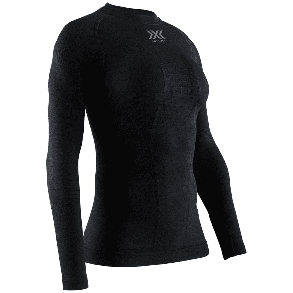 Koszulka z długim rękawem X-Bionic Merino Shirt LG SL Women Black/Black