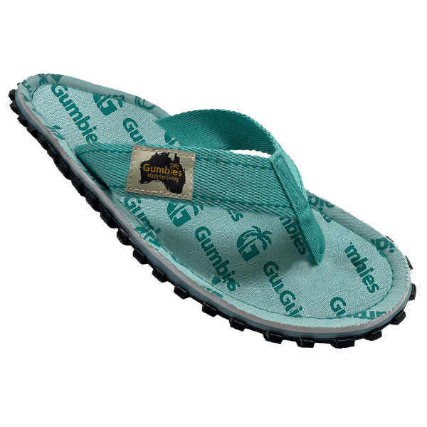 Klapki Gumbies Gumbies Mint Multi Logo Mint Multi Logo