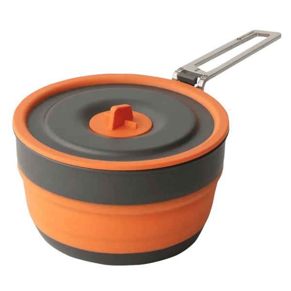 Garnek Sea to Summit Frontier UL Collapsible Pot - 1L Puffins Bill Orange