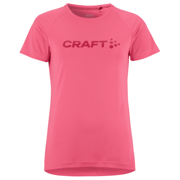 Koszulka z krótkim rękawem Craft CORE Unify Logo Women FUCHSIA
