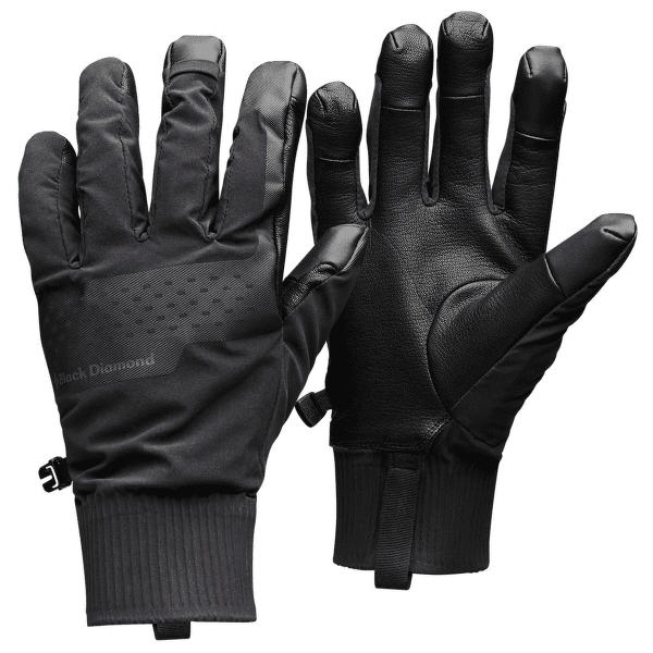 Rękawice Black Diamond Alpine Softshell Gloves Black