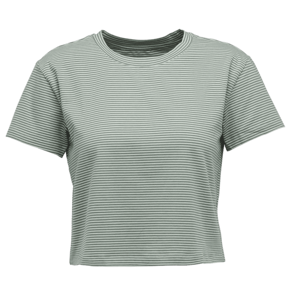 Koszulka z krótkim rękawem Black Diamond BD Stripe SS Tee Women Foam Green-Laurel Green