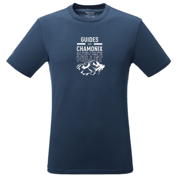 Koszulka z krótkim rękawem Millet CDG Chamonix Logo TS SS Men SAPHIR NEW