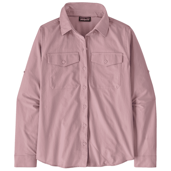 Koszula z długim rękawem Patagonia Long-Sleeved Self Guided Sun Shirt Women Quiet Violet