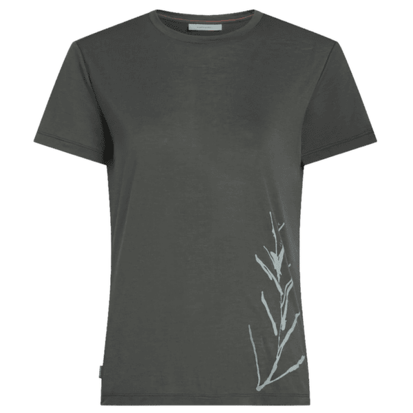Koszulka z krótkim rękawem Icebreaker Merino Blend Core SS Tee Panax Women OBSIDIAN