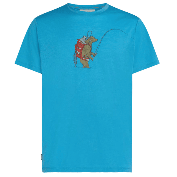 Koszulka z krótkim rękawem Icebreaker Merino 150 Tech Lite SS Tee Bear Catch Men ARCTIC