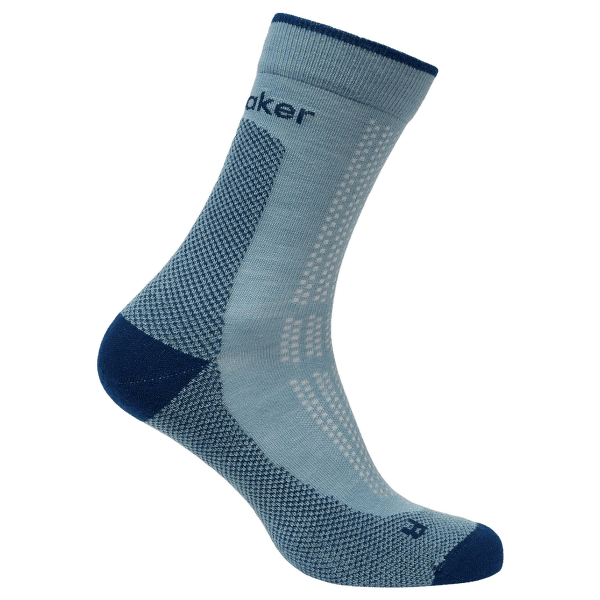 Skarpety Icebreaker Merino Hike+ Ultralight Quarter Men FLINT BLUE/ATLANTIS