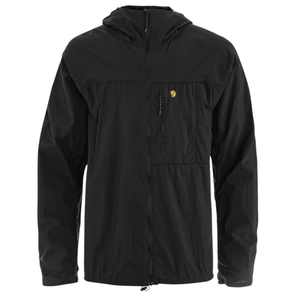 Kurtka Fjällräven BERGTAGEN WINDSHELL JACKET MEN Black