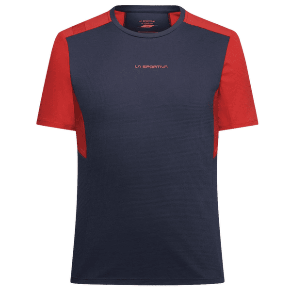Koszulka z krótkim rękawem La Sportiva RIDGE T-SHIRT Men Night Sky/Mountain Red