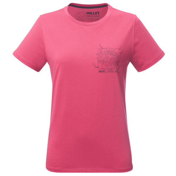 Koszulka z krótkim rękawem Millet CIMAI COLLAB TS SS Women F4090 HOLLY BERRY