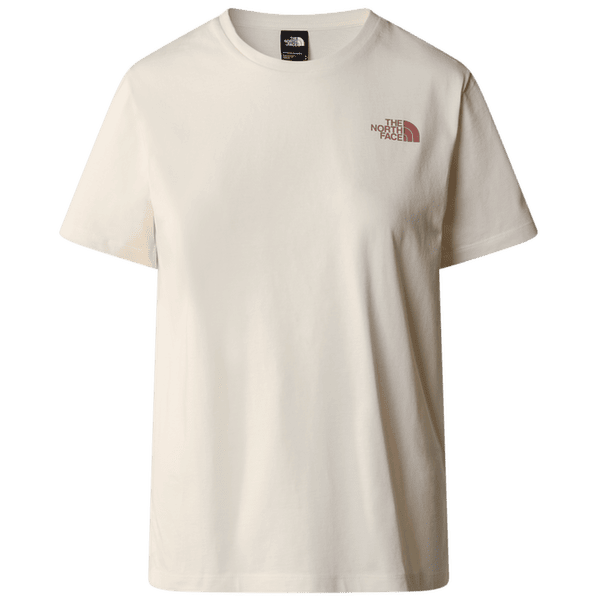 Koszulka z krótkim rękawem The North Face GRAPHIC S/S TEE 3 Women WHITE DUNE