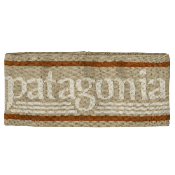 Opaska na głowę Patagonia Powder Town Headband Hut Tripper Logo: Weathered Stone