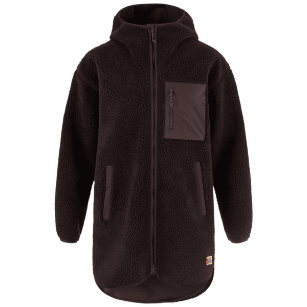 Kurtka Fjällräven Vardag Pile Fleece Long Women Black Oak