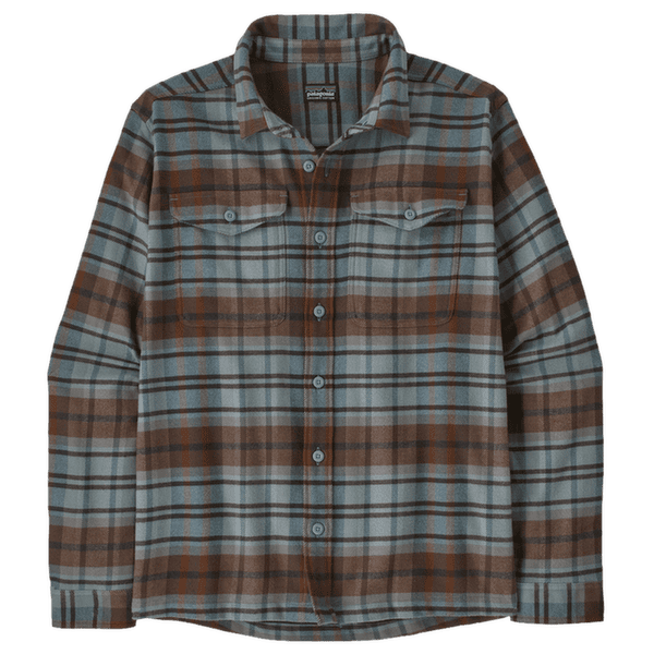 Koszula z długim rękawem Patagonia FJORD FLANNEL SHIRT Men Rising Storm: Blue Sage