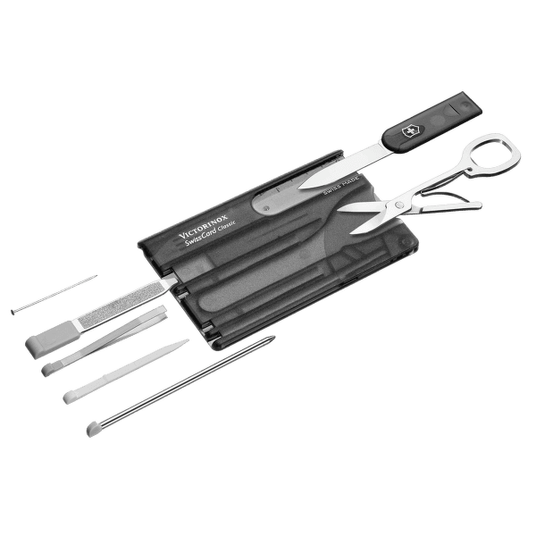Nóż Victorinox SwissCard Onyx translucent