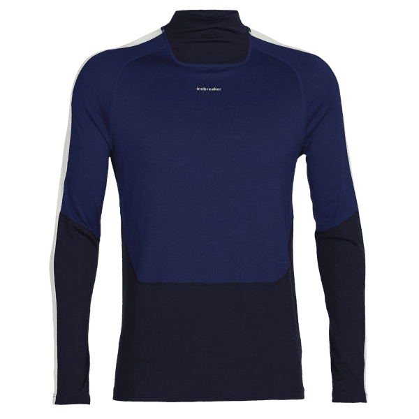 Koszulka z długim rękawem Icebreaker Sonebula LS High Neck 200 Men MID NVY/ROYAL NVY/SNOW/CB