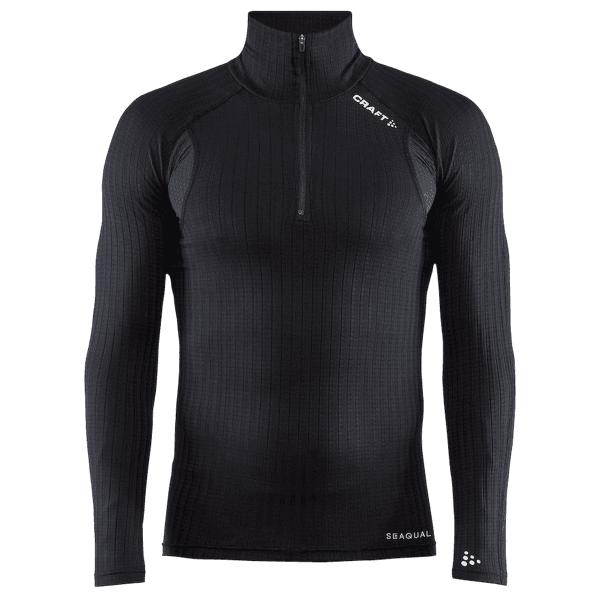 Koszulka z długim rękawem Craft Active Extreme X Zip LS Men 999000 Black