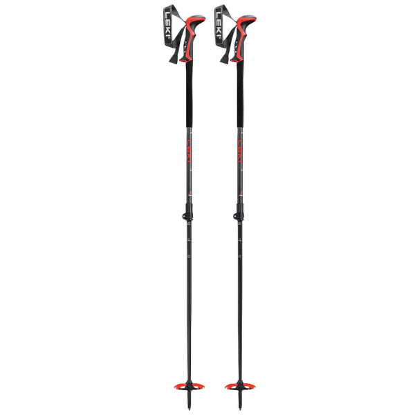 Hole Leki Haute Route 2 dark anthracite-dark red-black