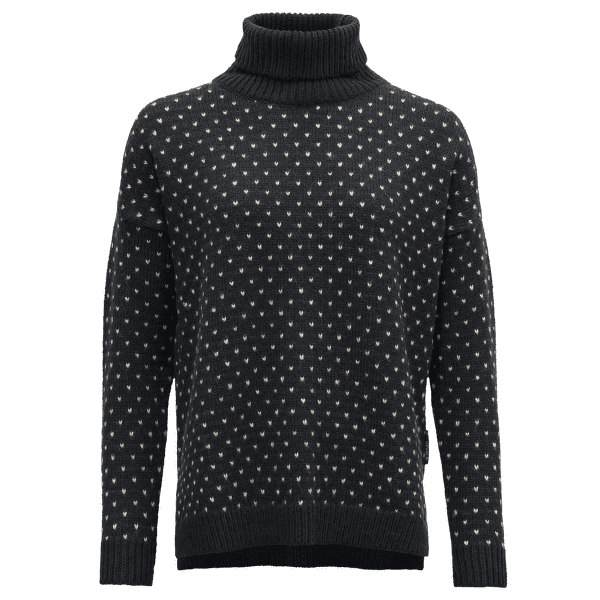 Sweter Devold Sorisen Wool Sweater Women 284A INK/GREY