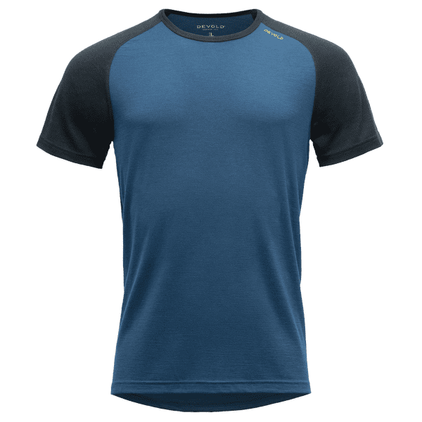 Koszulka z krótkim rękawem Devold Jakta Merino 200 T-Shirt Men 422E FLOOD/INK