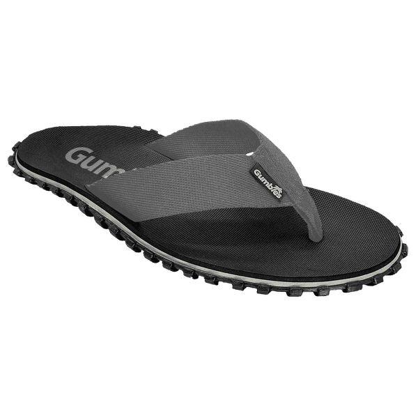 Klapki Gumbies Gumbies Duckbill - Black and Grey Black / Grey