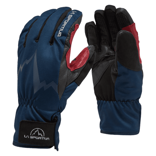 Rękawice La Sportiva SKI TOURING GLOVES Storm Blue/Red
