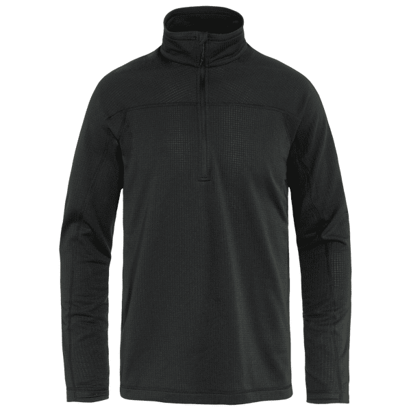 Bluza Fjällräven Abisko Lite Fleece Half Zip Men Black
