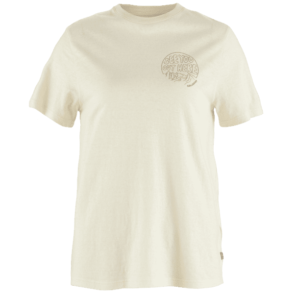 Koszulka z krótkim rękawem Fjällräven Hemp Blend Out Here T-shirt Women Chalk White