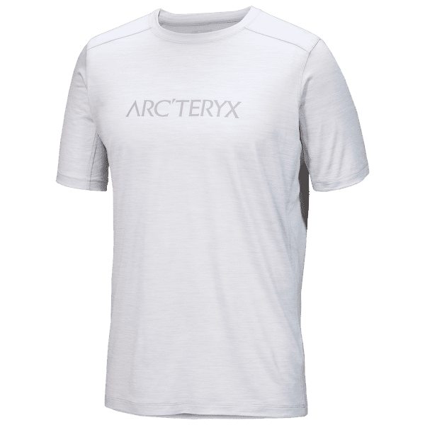 Koszulka z krótkim rękawem Arcteryx Ionia Merino Wool Arc´Word Logo SS Men Solitude Heather