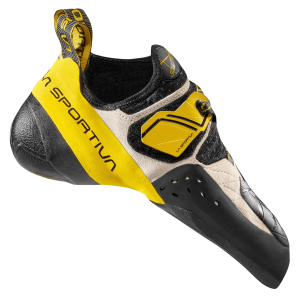Buty wspinaczkowe| La Sportiva Solution White/Yellow_W00Y00