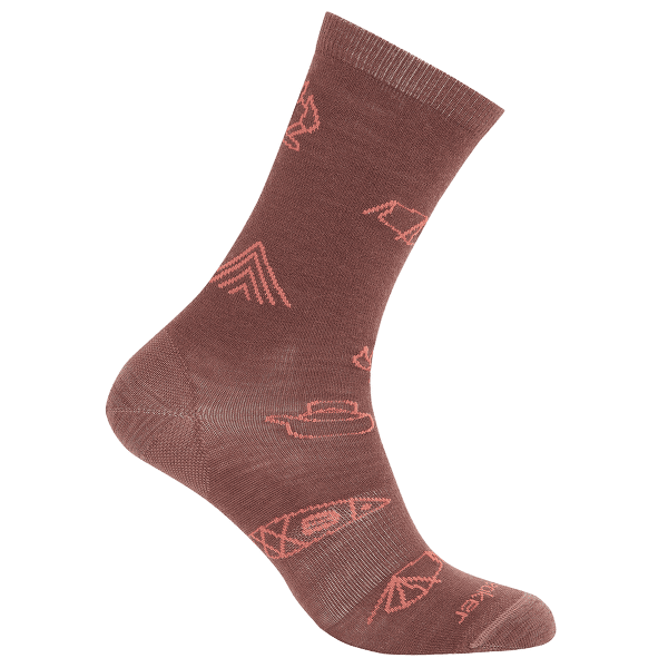 Skarpety Icebreaker Merino Lifestyle Ultralight Crew Camp Essentials Men CAROB/PLUME
