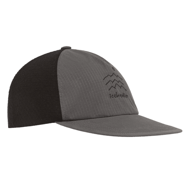 Czapka Icebreaker Unisex Shell+™ Cotton Windbreaker Trucker Hat OBSIDIAN/BLACK/CB