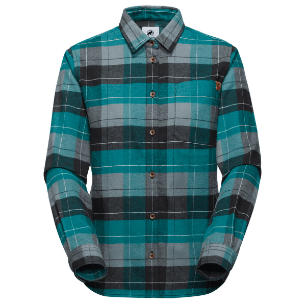 Koszula z długim rękawem Mammut Trovat Longsleeve Shirt Women 00823 strata-deep teal