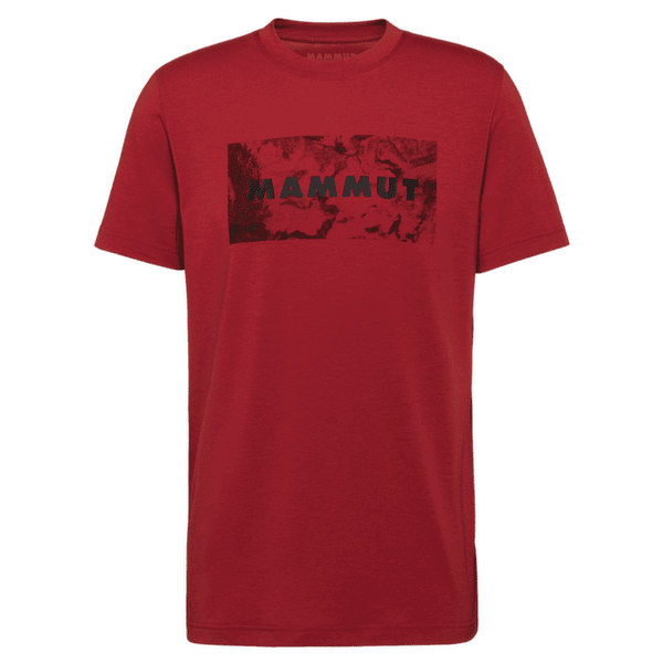 Koszulka z krótkim rękawem Mammut Trovat T-Shirt Men Logo 3818 dark mammut red