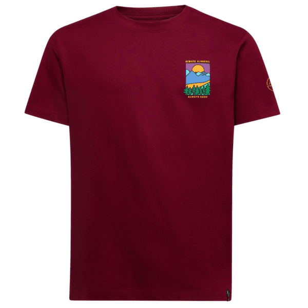 Koszulka z krótkim rękawem La Sportiva ALWAYS CLIMBING Men Redwood_R25R25