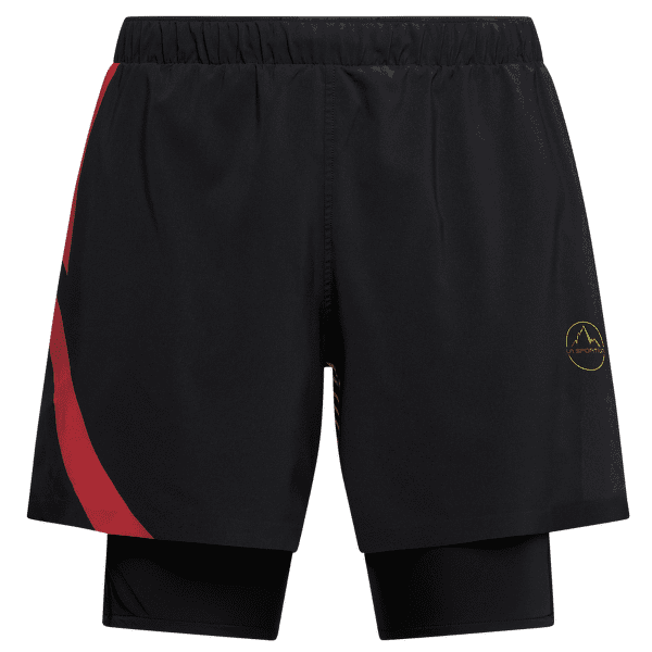 Szorty La Sportiva FLOW 5" SHORT Men Black/Yellow