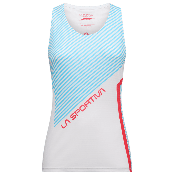 Tank top La Sportiva FLOW TANK Women Hibiscus/Malibu Blue