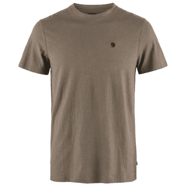 Koszulka z krótkim rękawem Fjällräven Hemp Blend T-shirt Men Suede Brown