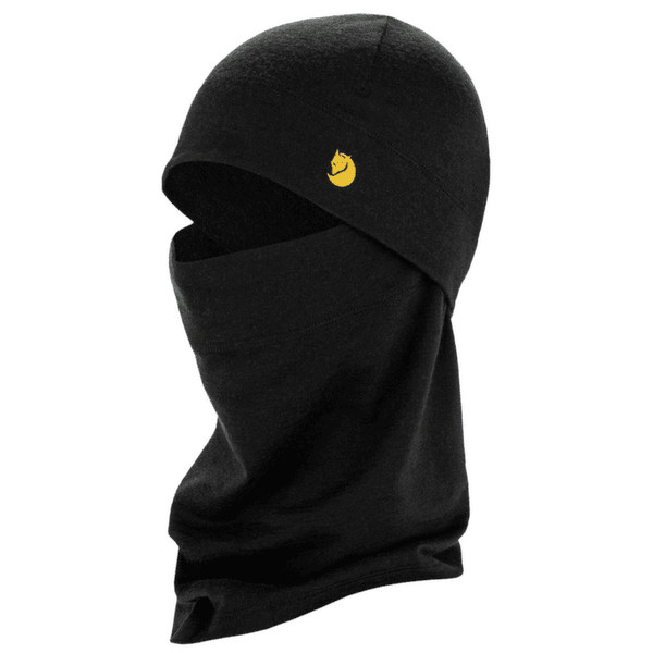 Kaptur Fjällräven Bergtagen Merino Balaclava Black