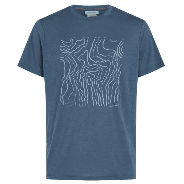 Koszulka z krótkim rękawem Icebreaker Merino 150 Tech Lite SS Tee Great Heights Men DAWN