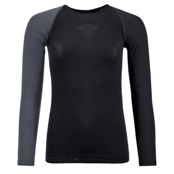Koszulka z długim rękawem Ortovox 120 COMP LIGHT LONG SLEEVE WOMEN 90201 black raven