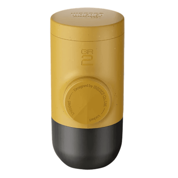 Ekspres do kawy Wacaco Minipresso GR2 portable espresso machine Golden Ochre