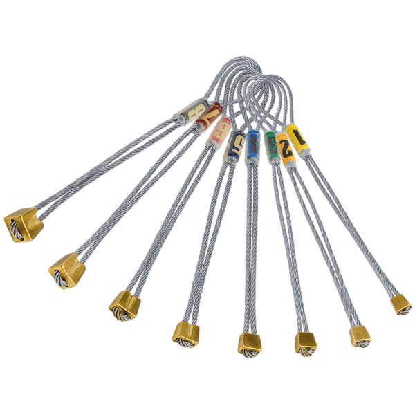 Kość Rock Empire Climbing Stopper Brass Set 1-8