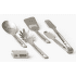 Sztućce Sea to Summit Detour Stainless Steel Utensil Set - [4 Piece] Stainless Steel Grey